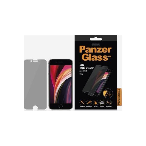 PanzerGlass Szkło hartowane do iPhone 6/6s/7/8/SE (2020) Privacy (P2684)