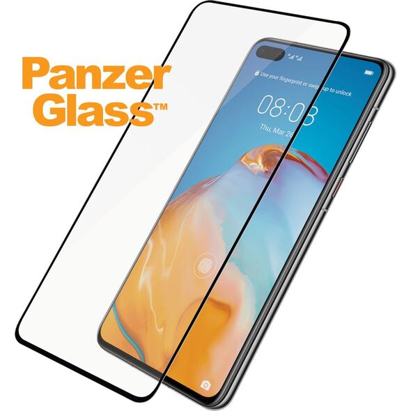 PanzerGlass Szkło hartowane do Huawei P40 Case Friendly Black (5369)