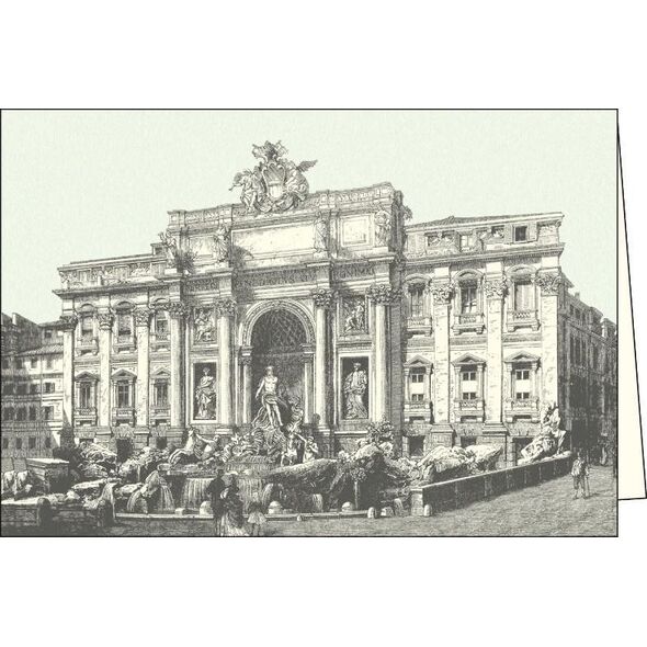 Rossi Karnet z kopertą ITW 002 Roma Fontana di Trevi