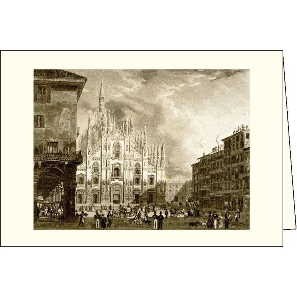 Rossi Karnet z kopertą ITW 015 Milano Piazza del Duomo 2