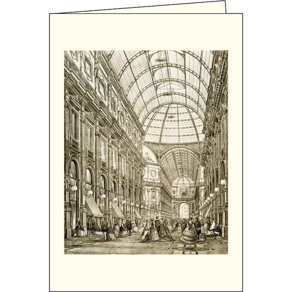 Rossi Karnet z kopertą ITW 016 Milano Galleria Vittorio