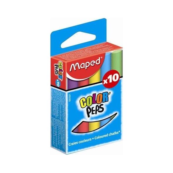 Maped Kreda Colorpeps kolorowa 10 sztuk MAPED