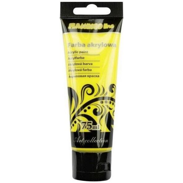 Titanum Farba akrylowa 75ml 004 żółta