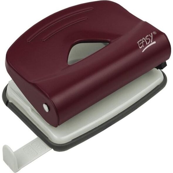 Dziurkacz Easy 15 kartek Bordowy (337863)