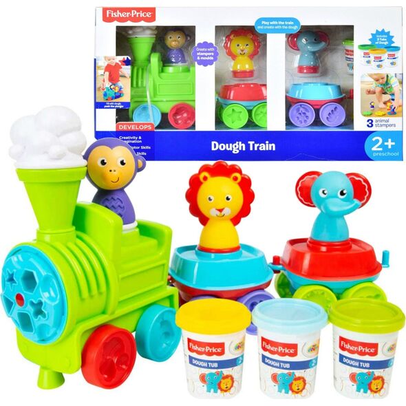 Fisher Price  Pociąg z ciastoliną Wyciskarka Figurki uniwersalny