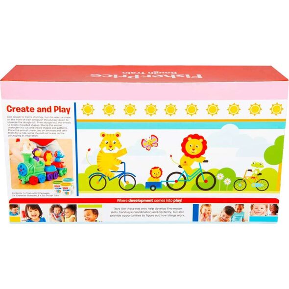 Fisher Price  Pociąg z ciastoliną Wyciskarka Figurki uniwersalny
