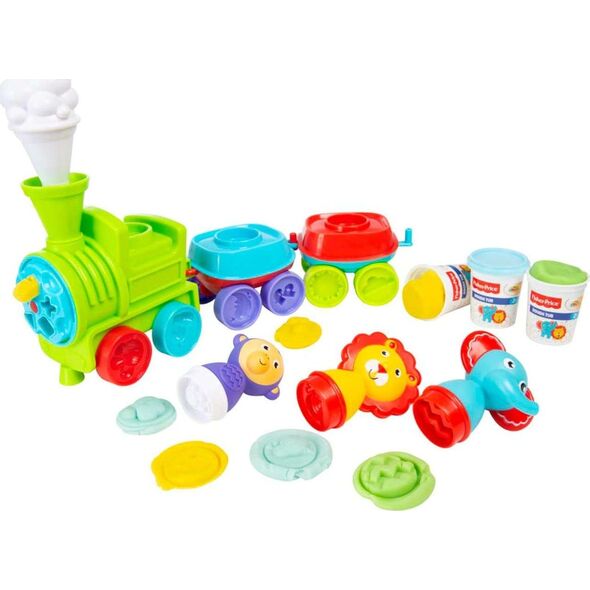 Fisher Price  Pociąg z ciastoliną Wyciskarka Figurki uniwersalny