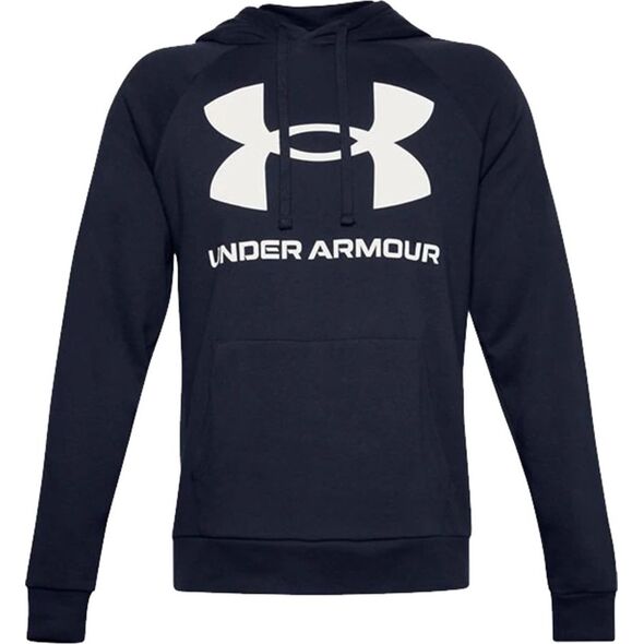 Under Armour Bluza męska Rival Fleece Big Logo HD granatowa r. S (1357093 410)