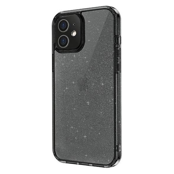 Uniq UNIQ etui LifePro Tinsel iPhone 12 mini 5,4" czarny/vapour smoke