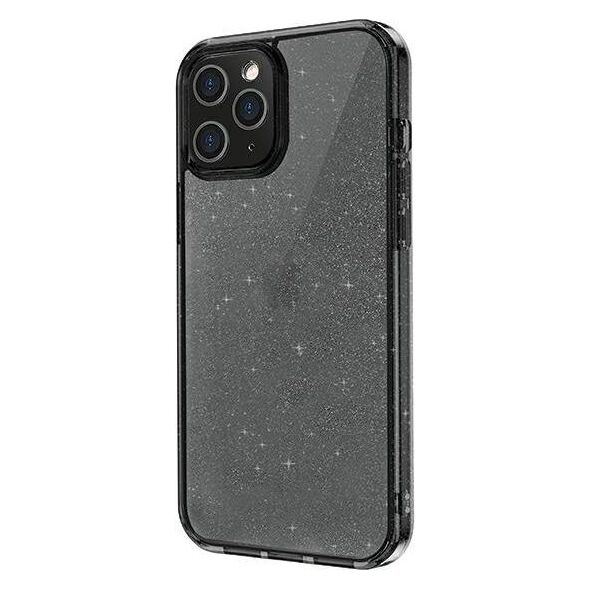 Uniq UNIQ etui LifePro Tinsel iPhone 12 Pro Max 6,7" czarny/vapour smoke
