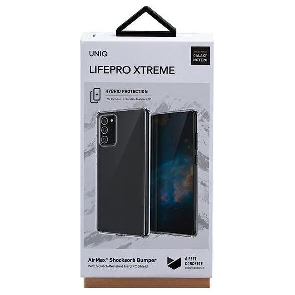 Uniq UNIQ etui LifePro Xtreme Samsung Note 20 N980 przezroczysty/crystal clear
