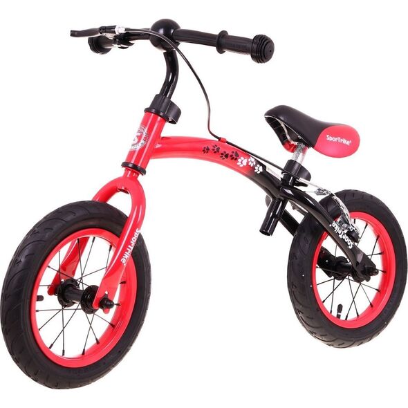 Rowerek biegowy SporTrike Boomerang Czerwony