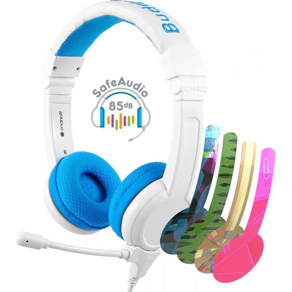 Słuchawki BuddyPhones BP-SCHOOLP-BLUE  (BP-SCHOOLP-BLUE)