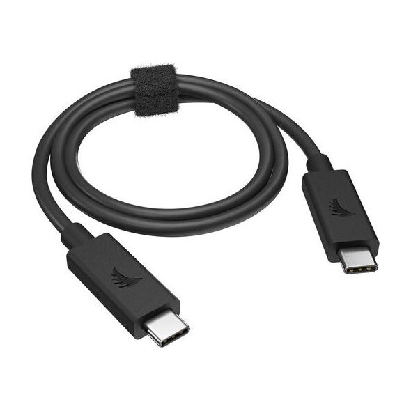Kabel USB Angelbird USB-C - USB-C 0.5 m Czarny (USB32CC050)