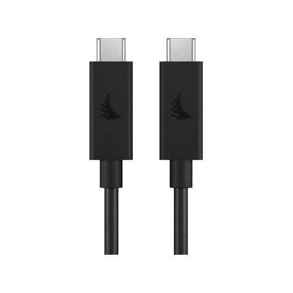 Kabel USB Angelbird USB-C - USB-C 0.5 m Czarny (USB32CC050)