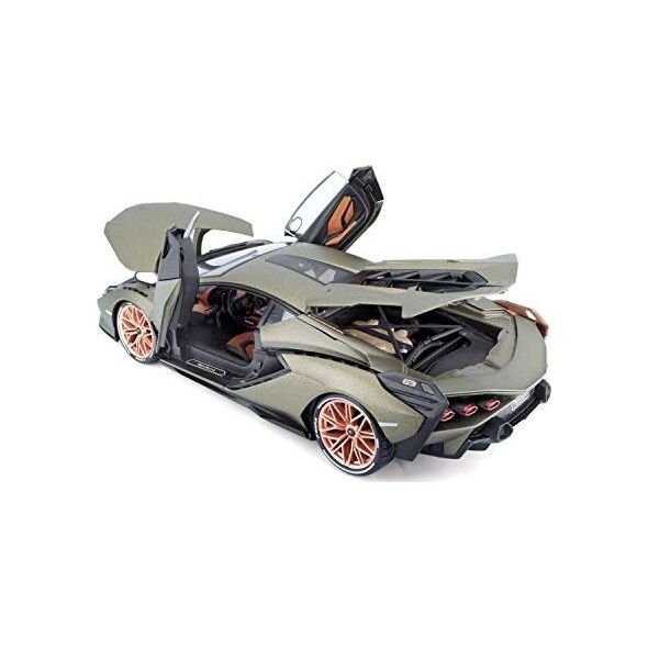 Bburago Lamborghini Sin FKP 37 model samochodu w skali 1:18, Electric Gold (18-11046)