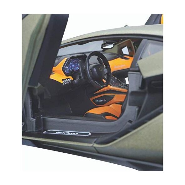 Bburago Lamborghini Sin FKP 37 model samochodu w skali 1:18, Electric Gold (18-11046)