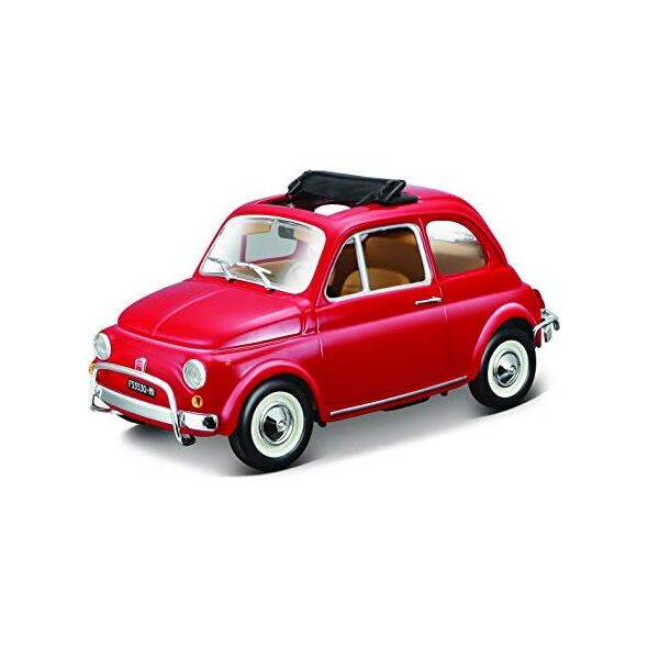 Bburago Model samochodu Bburago 18-22099 FIAT 500L (1968), czerwony