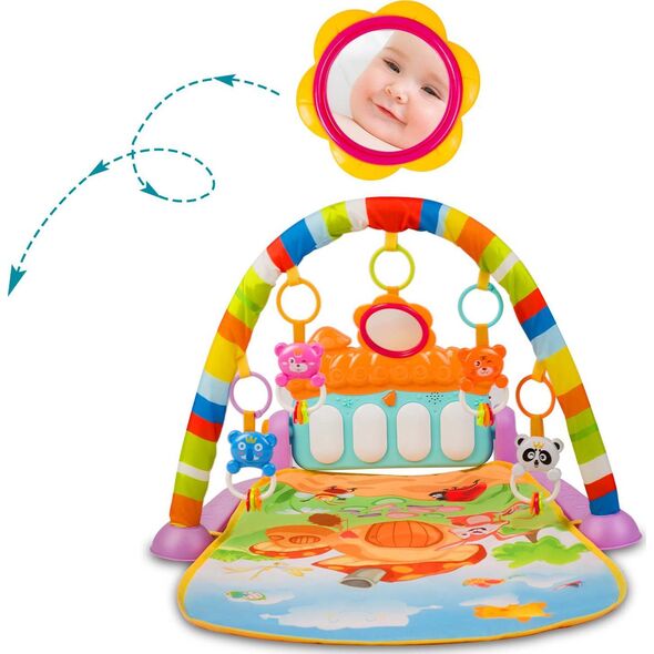 Ricokids Mata interaktywna edukacyjna z pianinkiem Ricokids - 7316
