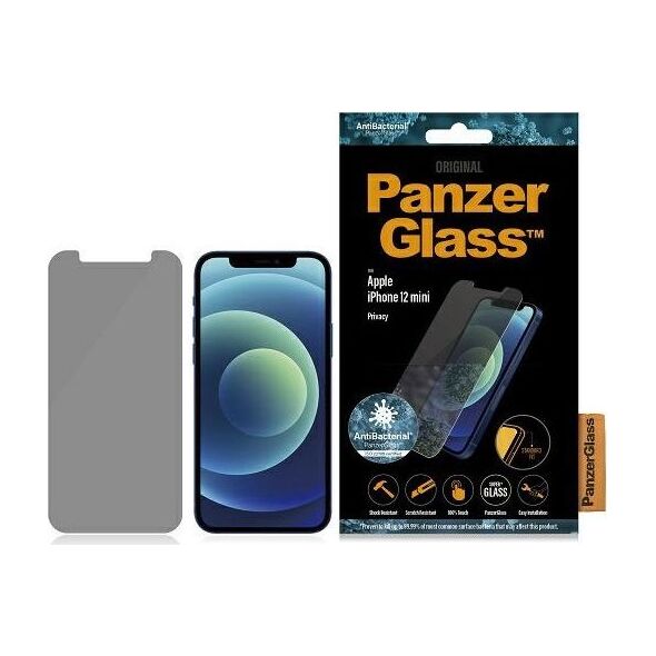 PanzerGlass Szkło hartowane do iPhone 12 mini Privacy (P2707)
