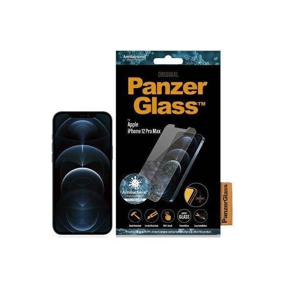 PanzerGlass Szkło hartowane do iPhone 12 Pro Max Standard Fit (2709)