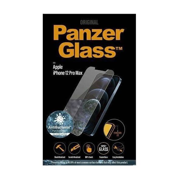 PanzerGlass Szkło hartowane do iPhone 12 Pro Max Standard Fit (2709)