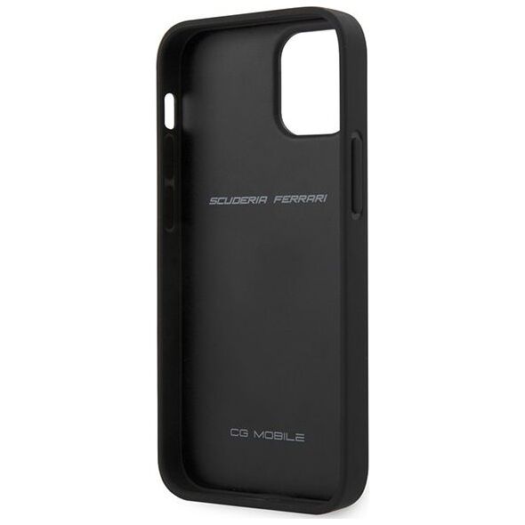 Ferrari Ferrari FEHQUHCP12SBK iPhone 12 mini 5,4" czarny/black hardcase Off Track Quilted