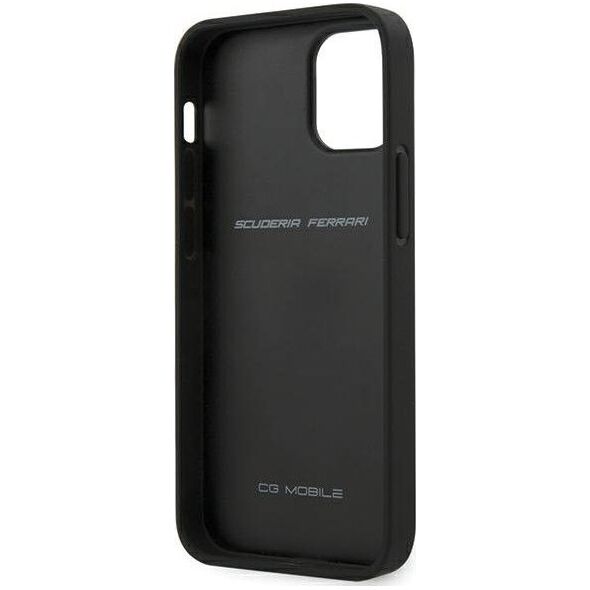 Ferrari Ferrari FESNECHCP12SBK iPhone 12 mini 5,4" czarny/black hardcase On Track PU Carbon