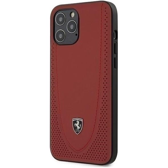 Ferrari Ferrari FEOGOHCP12LRE iPhone 12 Pro Max 6,7" czerwony/red hardcase Off Track Perforated