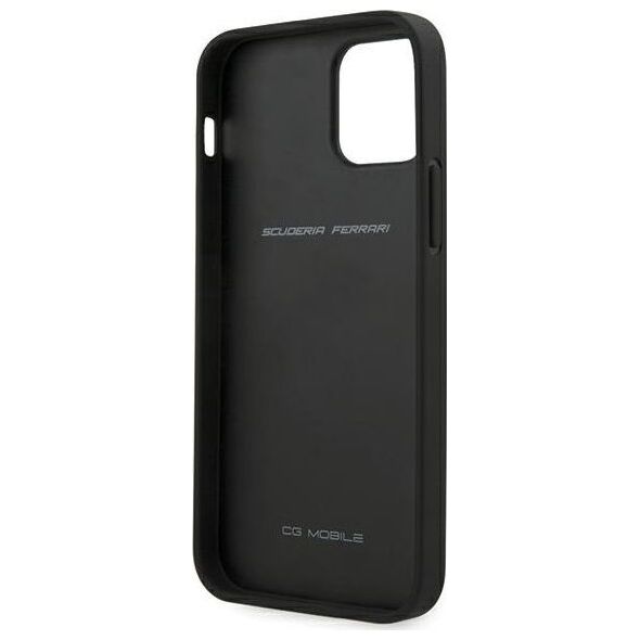 Ferrari Ferrari FEOGOHCP12MBK iPhone 12/12 Pro 6,1" czarny/black hardcase Off Track Perforated