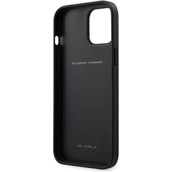Ferrari Ferrari FEOGOHCP12LBK iPhone 12 Pro Max 6,7" czarny/black hardcase Off Track Perforated