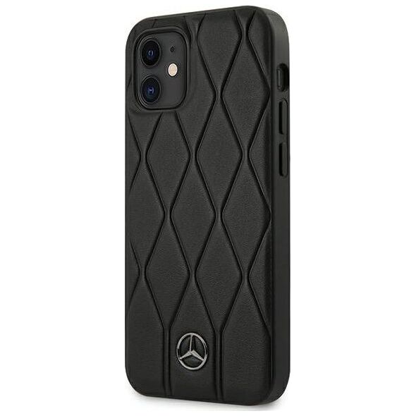 Mercedes Mercedes MEHCP12SMULBK iPhone 12 mini 5,4" czarny/black hardcase Wave Line