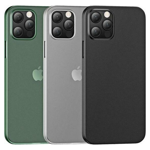 Usams USAMS Etui Gentle iPhone 12 Pro Max 6,7" czarny/black IP12PMQR01 (US-BH610)