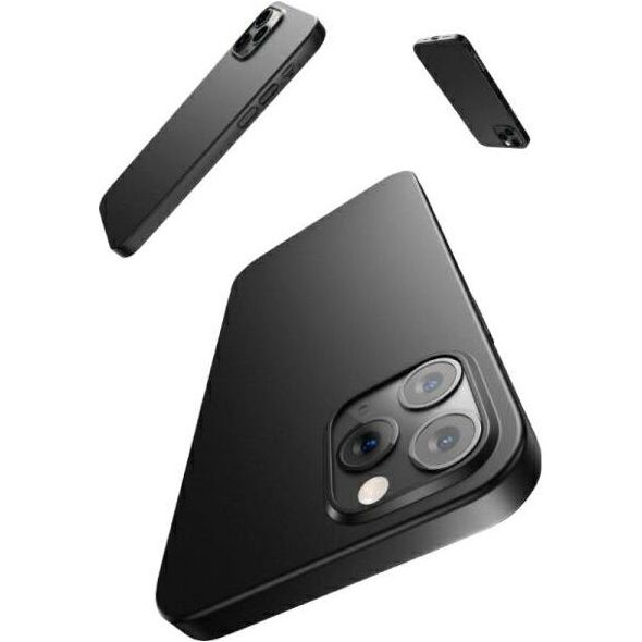 Usams USAMS Etui Gentle iPhone 12 Pro Max 6,7" czarny/black IP12PMQR01 (US-BH610)
