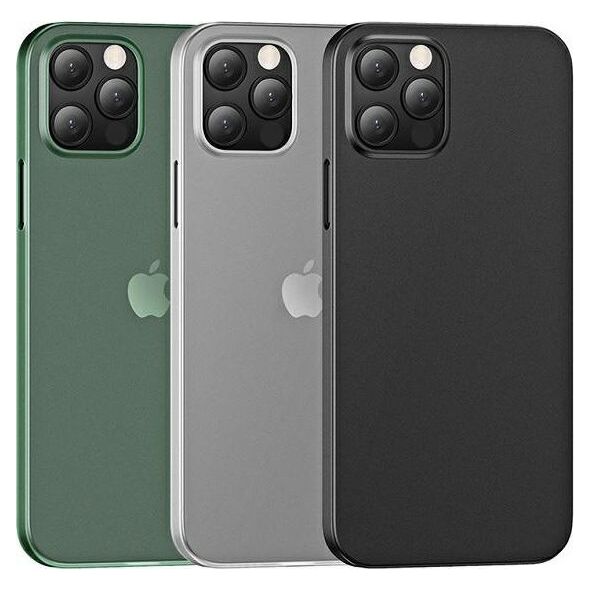 Usams USAMS Etui Gentle iPhone 12 Pro Max 6,7" zielony/transparent green IP12PMQR03 (US-BH610)