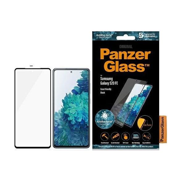 PanzerGlass Szkło hartowane do Samsung Galaxy S20 FE CF Case Friendly Black (7243)