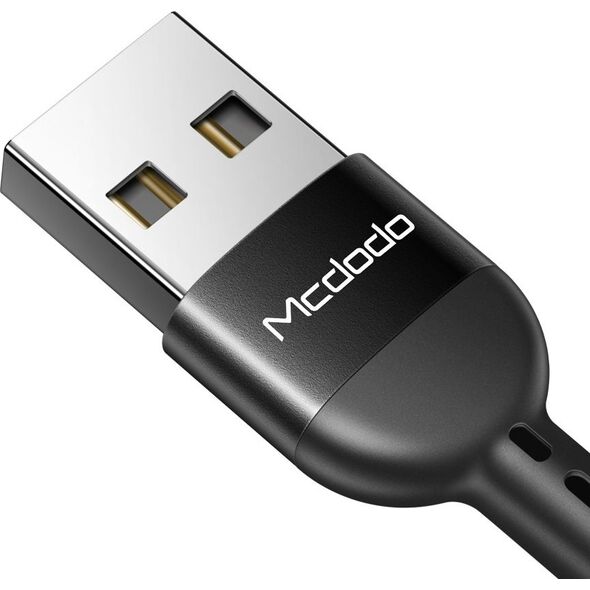 Kabel USB Mcdodo USB-A - USB-C 1.8 m Czarny (74593)