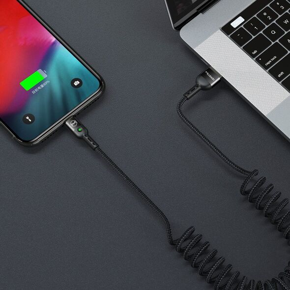 Kabel USB Mcdodo USB-A - USB-C 1.8 m Czarny (74593)