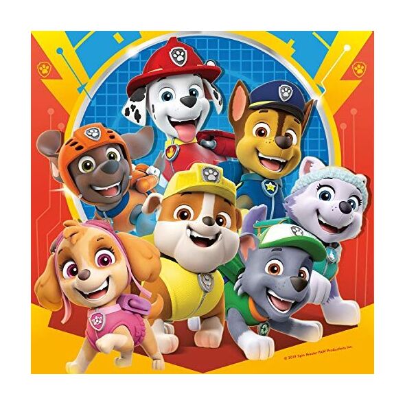 Ravensburger RVSB4 Ravensburger UK 5048 Ravensburger Paw Patrol 3 x 49 szt.,