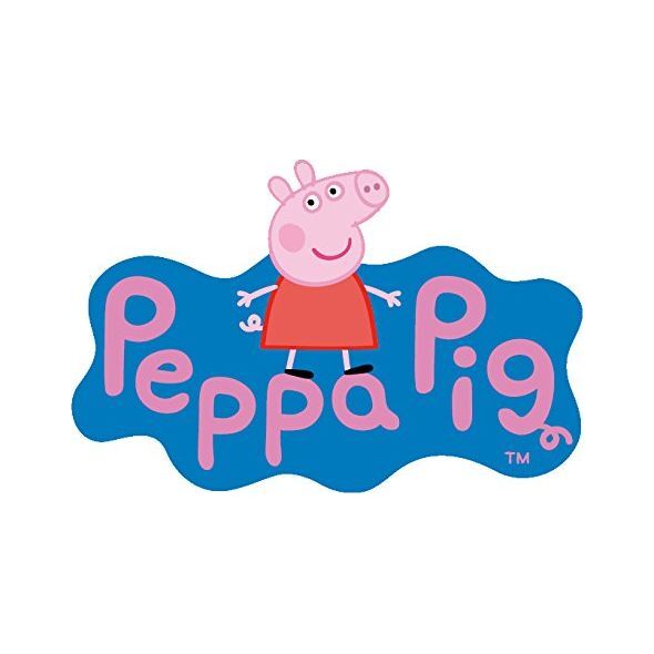 Ravensburger Ravensburger 5534 Peppa Wutz Świąteczne puzzle z zawieszeniem na drzwi, 32 elementy
