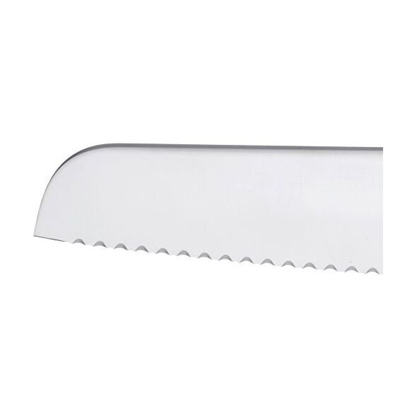 WMF Nóż do chleba WMF Chef's Edition podwójnie ząbkowany 37 cm, nóż wielofunkcyjny, specjalna stal ostrza, kuty nóż, cięcie wydajności, drewniana obudowa, ostrze 24 cm