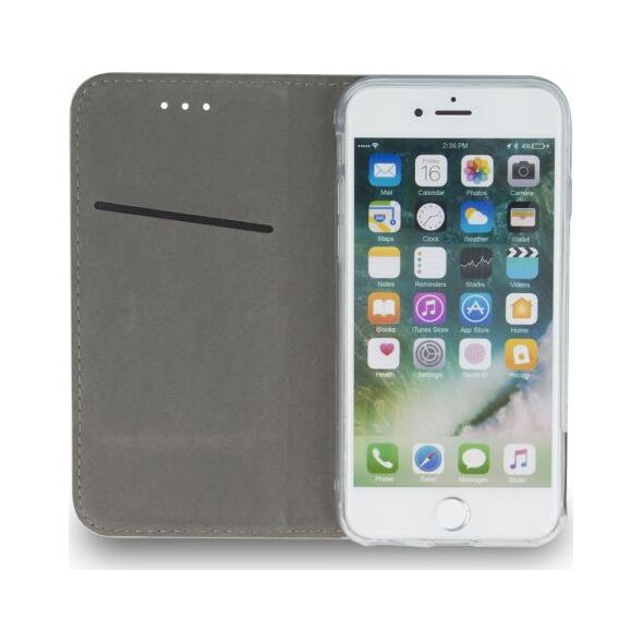 Pokrowiec Smart Magnetic do Huawei Y5p ciemnozielony