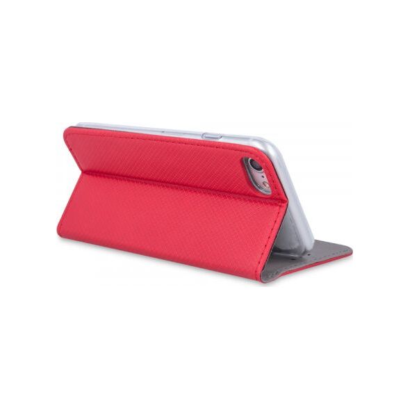 Pokrowiec Smart Magnet do Motorola Moto G Pro czerwony