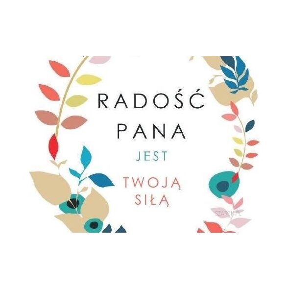 Szaron Magnes na lodówkę - Radość Pana