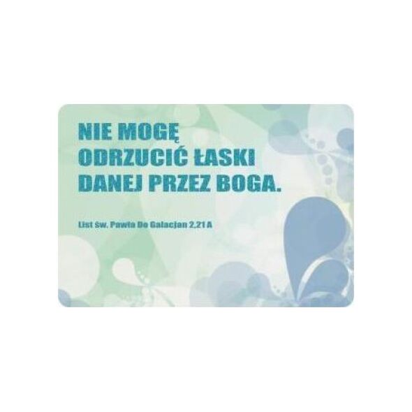 Szaron Magnes na lodówkę - Nie mogę odrzucić łaski