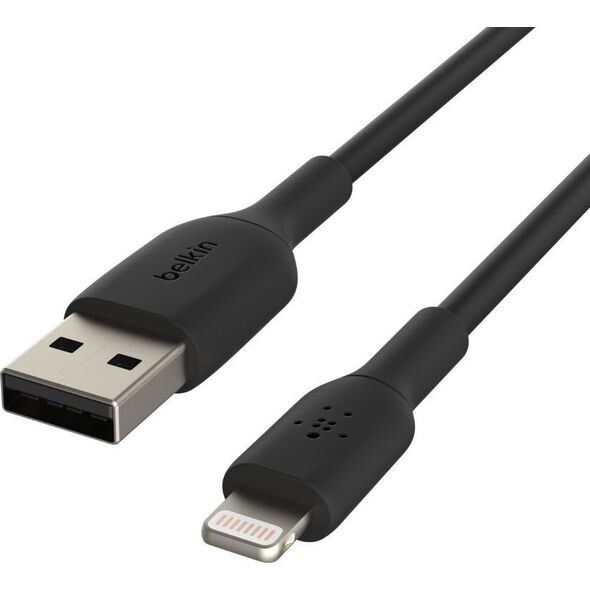 Kabel USB Belkin USB-A - Lightning 3 m Czarny (CAA001BT3MBK)