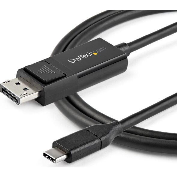 Kabel USB StarTech USB-C - DisplayPort 1 m Czarny (CDP2DP1MBD)