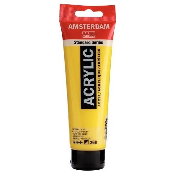 Artequipment Farba akrylowa TALENS AMSTERDAM 120ml 268 - AZO YELLOW LIGHT uniw