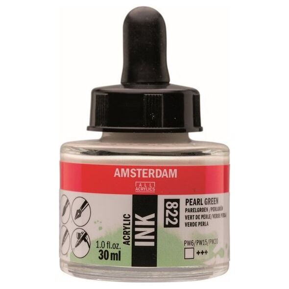 Artequipment AMSTERDAM ACRYLIC INK 30 ml - PEARL GREEN uniw