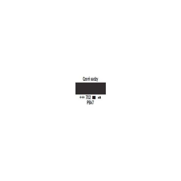 Artequipment Farba akrylowa TALENS AMSTERDAM 120ml 702 - LAMP BLACK uniw